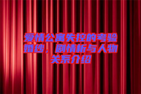 愛情公寓失控的考驗婚紗，劇情析與人物關系介紹