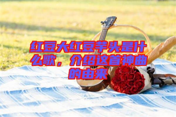 紅豆大紅豆芋頭是什么歌，介紹這首神曲的由來(lái)
