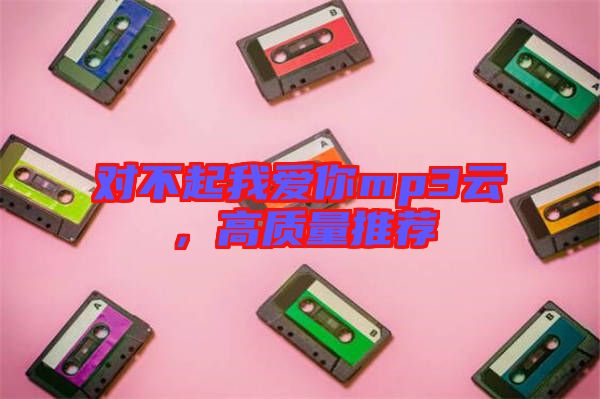 對(duì)不起我愛你mp3云，高質(zhì)量推薦