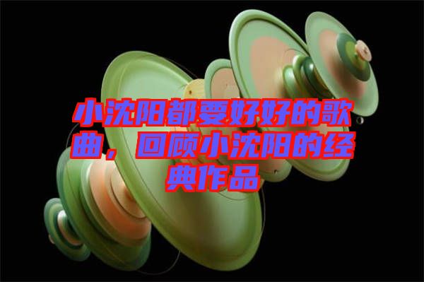 小沈陽(yáng)都要好好的歌曲，回顧小沈陽(yáng)的經(jīng)典作品