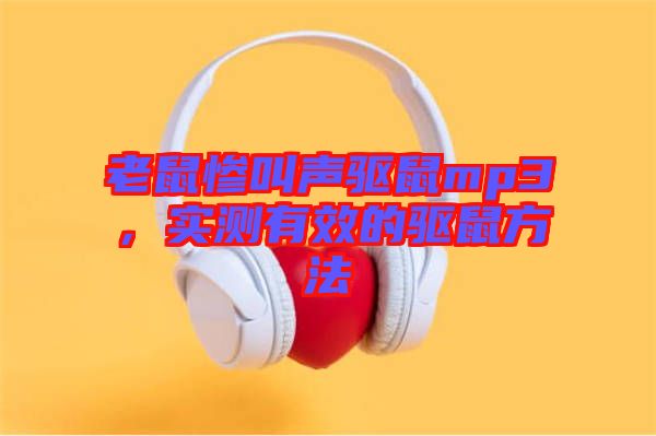 老鼠慘叫聲驅(qū)鼠mp3，實(shí)測有效的驅(qū)鼠方法