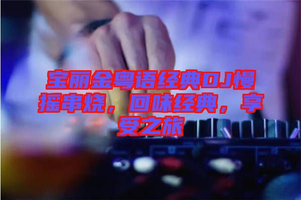 寶麗金粵語經(jīng)典DJ慢搖串燒，回味經(jīng)典，享受之旅