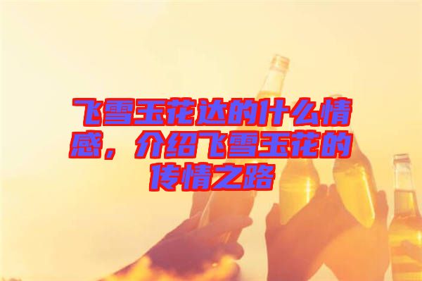 飛雪玉花達的什么情感，介紹飛雪玉花的傳情之路