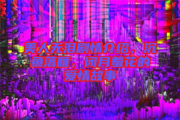 美人無淚劇情介紹，沉魚落雁，閉月羞花的愛情故事