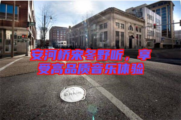 安河橋宋冬野聽，享受高品質(zhì)音樂(lè)體驗(yàn)