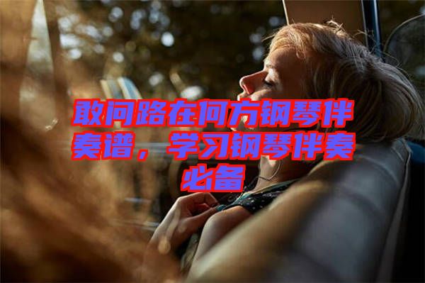 敢問(wèn)路在何方鋼琴伴奏譜，學(xué)習(xí)鋼琴伴奏必備
