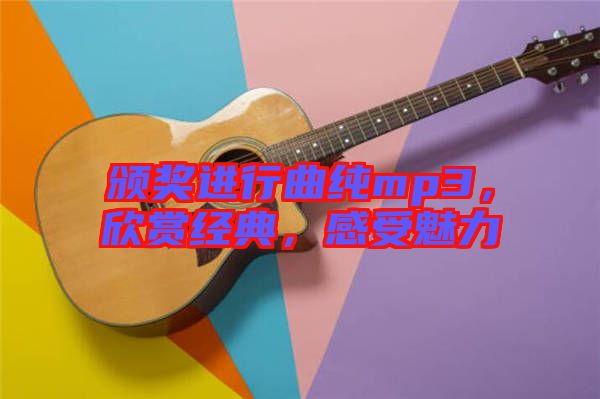 頒獎進行曲純mp3，欣賞經典，感受魅力