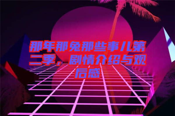 那年那兔那些事兒第二季，劇情介紹與觀后感