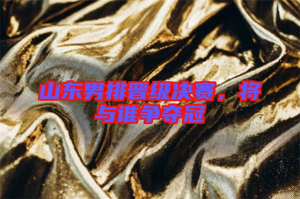 山東男排晉級決賽，將與誰爭奪冠