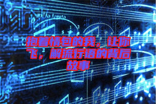 抱著情包的我，讓你飛，解流行語的背后故事