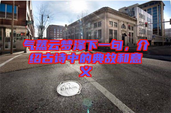 氣蒸云夢澤下一句，介紹古詩中的典故和意義