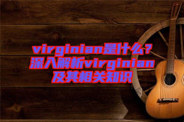 virginian是什么？深入解析virginian及其相關(guān)知識