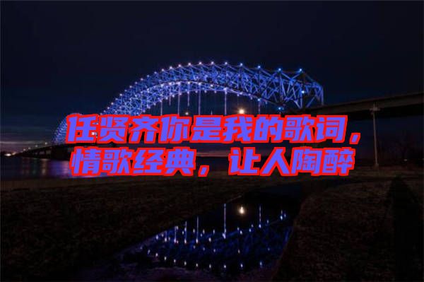 任賢齊你是我的歌詞，情歌經(jīng)典，讓人陶醉