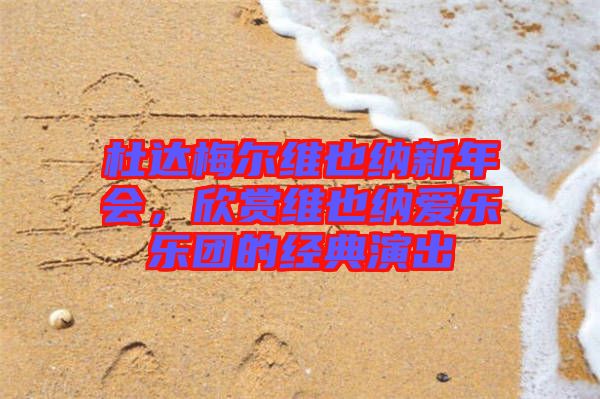 杜達(dá)梅爾維也納新年會，欣賞維也納愛樂樂團(tuán)的經(jīng)典演出