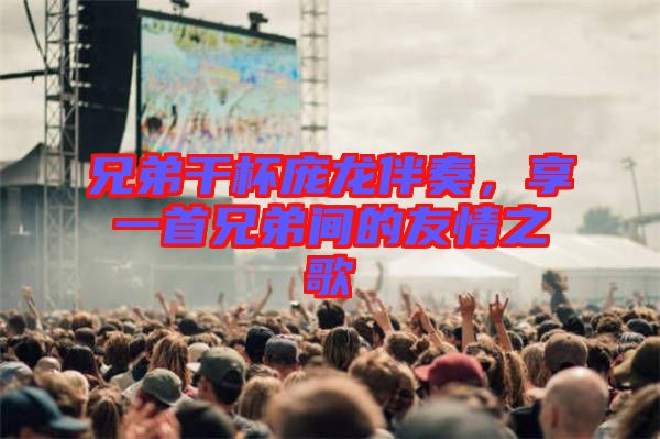 兄弟干杯龐龍伴奏，享一首兄弟間的友情之歌