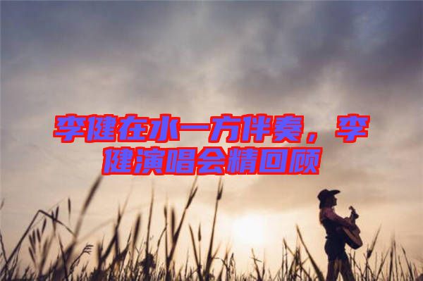 李健在水一方伴奏，李健演唱會精回顧
