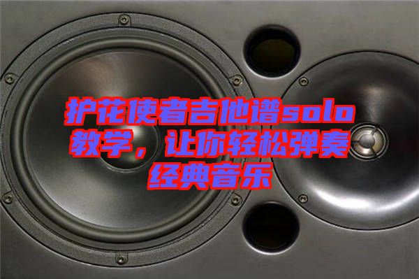 護花使者吉他譜solo教學，讓你輕松彈奏經(jīng)典音樂