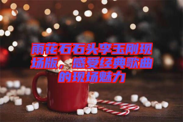 雨花石石頭李玉剛現(xiàn)場(chǎng)版，感受經(jīng)典歌曲的現(xiàn)場(chǎng)魅力