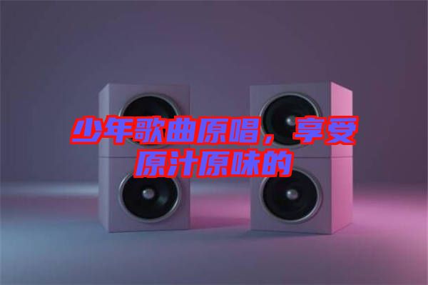 少年歌曲原唱，享受原汁原味的