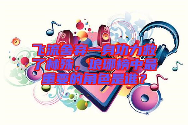 飛流舍棄一身功力救了林殊，瑯琊榜中最重要的角色是誰(shuí)？