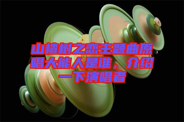 山楂樹之戀主題曲原唱大能人是誰，介紹一下演唱者