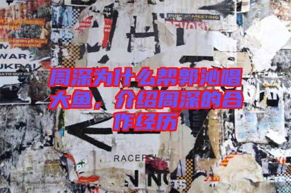 周深為什么幫郭沁唱大魚，介紹周深的合作經(jīng)歷