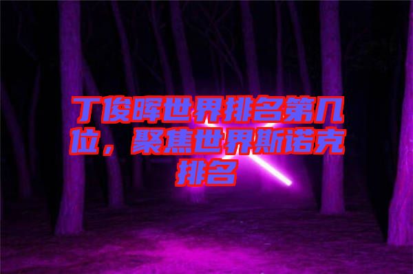 丁俊暉世界排名第幾位，聚焦世界斯諾克排名