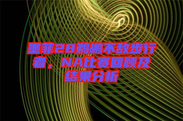 墨菲28鵜鶘不敵步行者，NA比賽回顧及結(jié)果分析