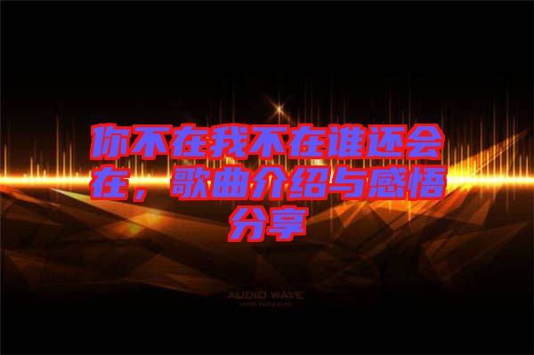 你不在我不在誰還會(huì)在，歌曲介紹與感悟分享