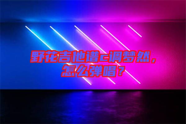 野花吉他譜c調(diào)夢(mèng)然，怎么彈唱？
