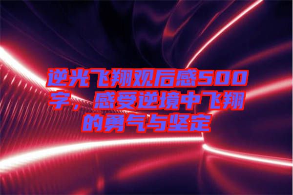 逆光飛翔觀后感500字，感受逆境中飛翔的勇氣與堅定